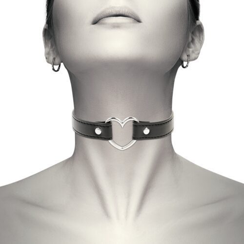 COQUETTE CHIC DESIRE HAND CRAFTED CHOKER HEART